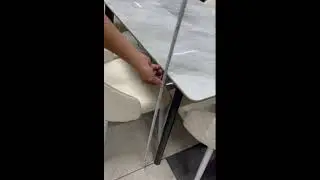 Стол серый кухонный 140 см
