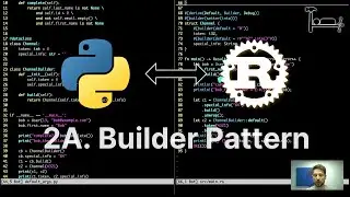 2A. Builder Pattern (a keyword-argument workaround) - From Python to Rust