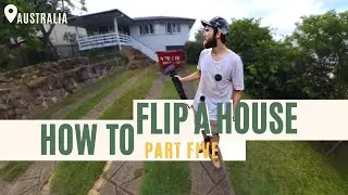 Painting a House in 1 Day! PT5 | How to Flip a House in Australia