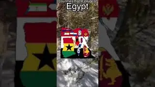 Countries that fit inside of Egypt 🇪🇬
