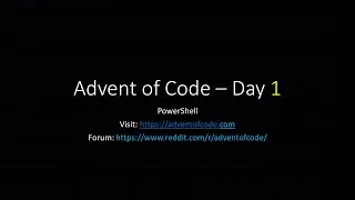 Advent of Code Challenge - Day 1