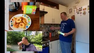 Кольца Луковые Мираторг / Прудик Моего Детства / Латте / ВЛОГ