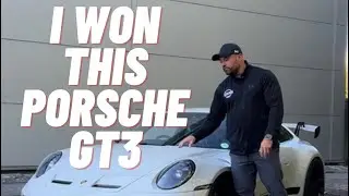 I won this Porsche 992 GT3