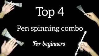 How to spin a pen || Top 4 pen spinning trick's for beginners🌀❤️
