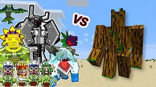 Forest Guardian Vs. Mowzie's Mobs in Minecraft