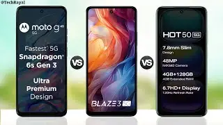 Moto G45 5g vs Lava Blaze 3 5g vs Infinix Hot 50 5g || Full Comparison