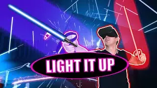 Beat Saber HARD ( Light it Up - By Camellia )