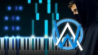 Alan Walker, K-391 & Emelie Hollow - Lily - EASY Piano Tutorial