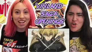 Vinland Saga Openings 1&2 BLIND REACTION!!!