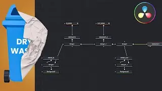 Paper Cut Out Reveal Effect in Fusion Da Vinci Resolve | Part I