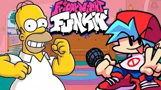 FNF vs HOMER / Simpsons Friday night funkin mod