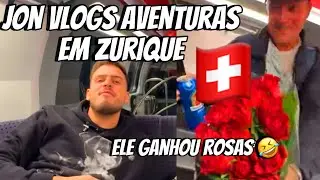 JON VLOGS PELAS RUAS DE ZURIQUE SUÍÇA 🇨🇭