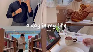 a day in my life as an unemployed 21 yo 🥐☕️ aesthetic vlog
