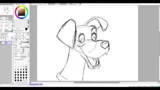 [sketch] Drawing 101 Dalmatian