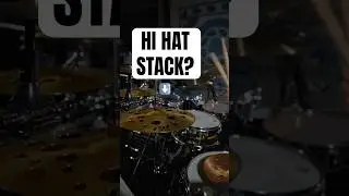 Using a cymbal stack as a HI HAT!