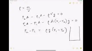 Pressure under the surface of a fluid
