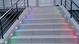 WS2812B - staircase illumination