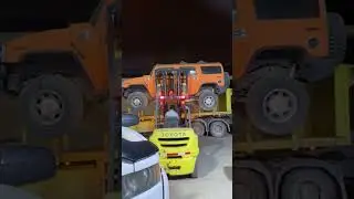 Forklift Vs Hummer H2 #6k #heavyweight #hummerh2  #forklift #toyota