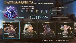Granblue Fantasy Relink Proto Bahamut (Proud) 3:22 Kill No Glass Cannon