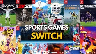 TOP 40 Best SPORTS Games on NINTENDO SWITCH