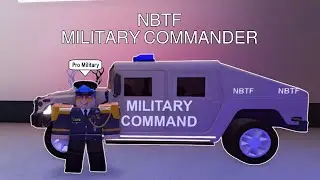 NBTF 'Military Officer' Patrol | Roblox