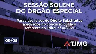 Sessão Solene do Órgão Especial