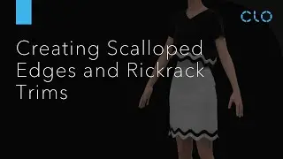 Scalloped Edge and Rickrack Trims Tutorial