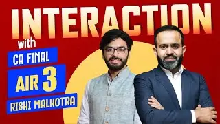 Interaction with AIR 3 Nov 2023 l Rishi Malhotra