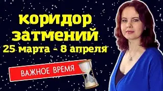 КОРИДОР ЗАТМЕНИЙ НА ОСИ ОВЕН-ВЕСЫ: 25 МАРТА - 8 АПРЕЛЯ 2024г.