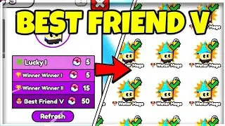 Easiest Way To get Bestfriend V Enchant (Arm Wrestling Simulator)