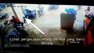 Info batanghari | dua pria maling yang terekam cctv muara tembesi