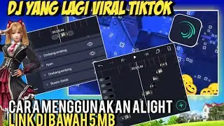 CARA MENGGUNAKAN PRESET ALIGHT MOTION DI BAWAH 5 MB MUDAH FREE FIRE