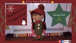 Boudin de porte / Coupe -froid , Passe-Temps Crochet Qc . Tuto écris .
