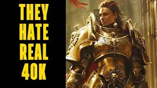 Warhammer 40K Fan DESTROYS Woke Mob STANNING For Games Workshop And Female Adeptus Custodes