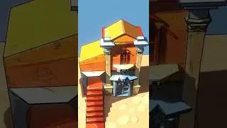 Blender NPR Texture Painting - Stylized Model