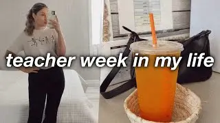 TEACHER VLOG | first full week of 3rd grade, SEL + math resources, teaching outfits