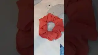 how to make scrunchies #head band #hair tie.
