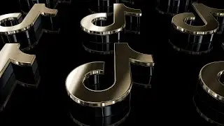 FREE Exclusive 4K Background with Rotating TikTok Logos