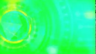 Greenscreen Animated HUD Start Up HQ