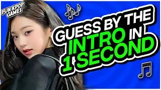 ⭐️GUESS THE KPOP SONG BY THE INTRO IN 1 SECOND #2 | KPOP QUIZ - FUN KPOP GAMES 2025