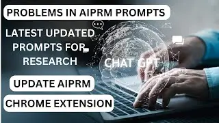 Problem in AIPRM Chatgpt Prompts | Latest Updated AIPRM Prompts | Research support Prompts
