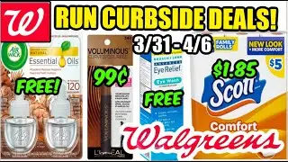 WALGREENS CURBSIDE DEALS (3/31 - 4/6) | ** Bonus Scenario - 9 Items for 35¢ Each!!!
