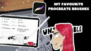 Best Procreate Brushes | My Favourite Default Procreate Brushes | Best Brushes In Procreate