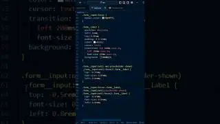 Input Animation | HTML CSS 