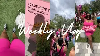 WEEKLY VLOG | WHEN GIRLS WEAR PINK IT MEANS THEY'RE HEALING!