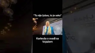 Karleuša Isprozivala Vojaža