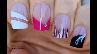 Pretty FRENCH MANICURE NAIL ART Ideas | Easy NAILS Tutorial At Home! | DIY