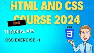 CSS Exercise -1 || Html-CSS Exercises || CSS-Exercises ( HTML and CSS Tutorial #16)