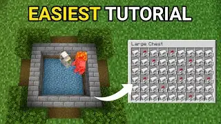 EASY INFINITE IRON FARM 1.21 MINECRAFT BEDROCK- MCPE/XBOX/PS4/NINTENDO SWITCH 