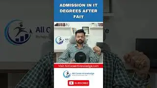 Admission in IT Degrees After FAIT #allcareerknowledge #bsai #BSCS #FAIT